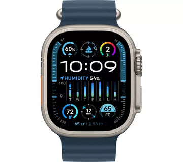 Apple Watch Ultra 2 GPS + Cellular Titanium 49MM Blue Ocean Band - Very Good